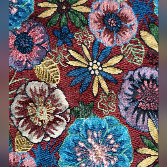 Shein Jacquard Floral Mini, VGUC, Size L - Picture 7 of 9